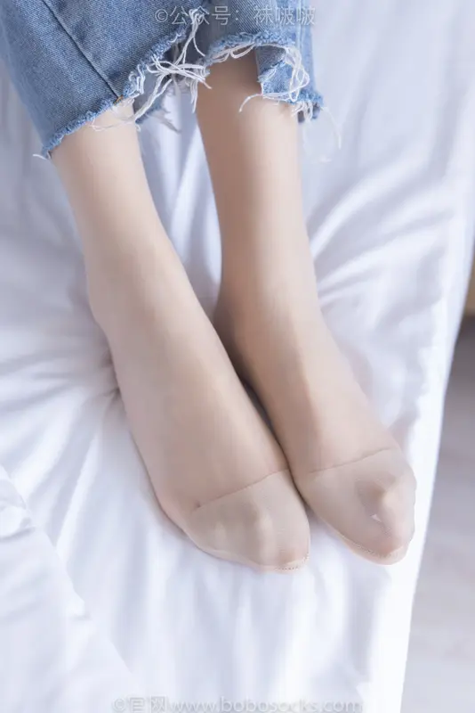 [BoBoSocks袜啵啵]NO.080 小甜豆-帆布鞋、白棉袜、肉丝（花絮版） - BoBoSocks袜啵啵